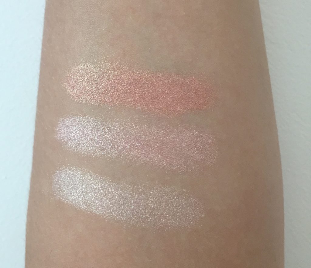 swatches Blushing Hearts triple baked blusher iced hearts