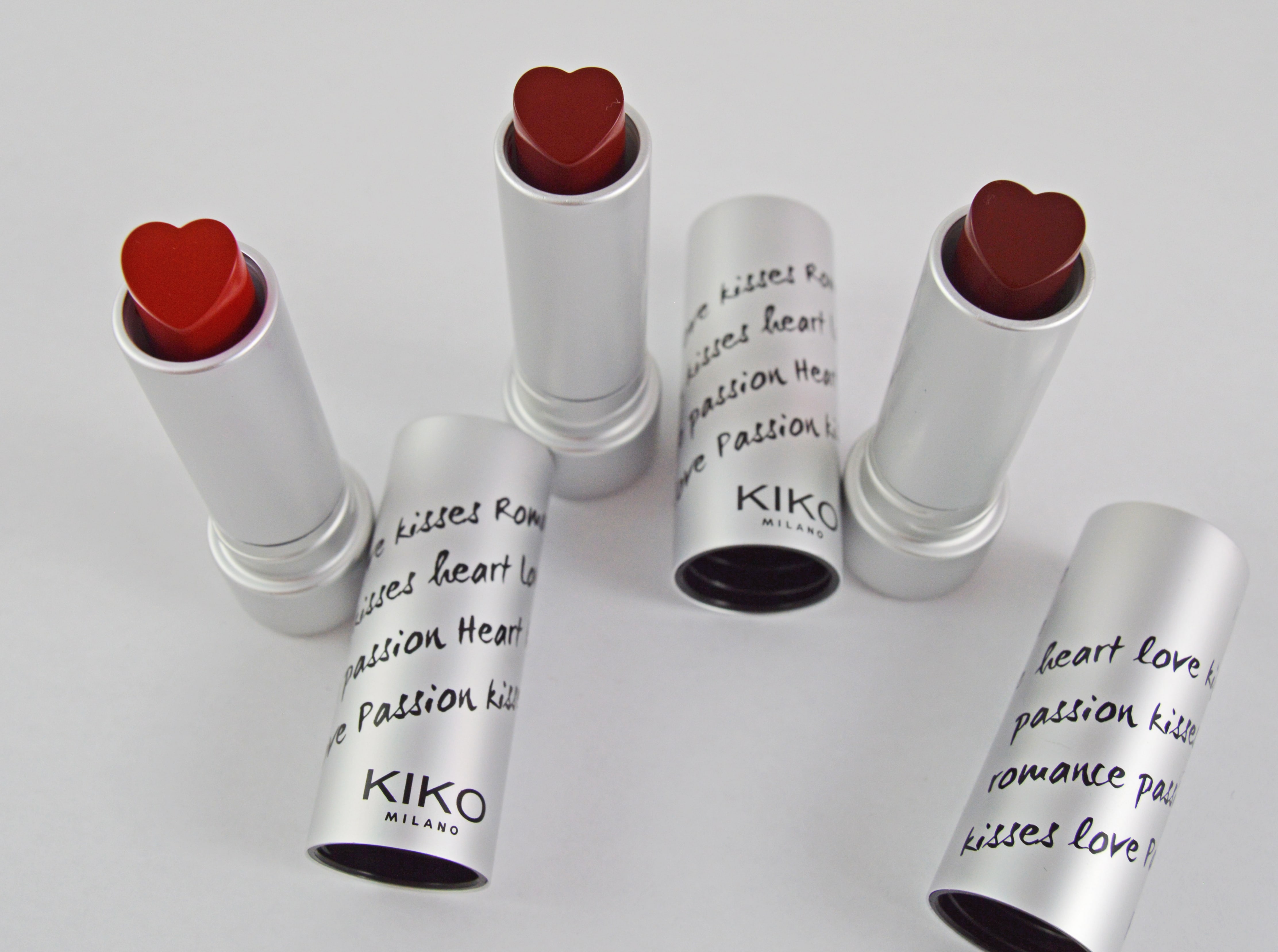 Kiko heart shaped lipstick