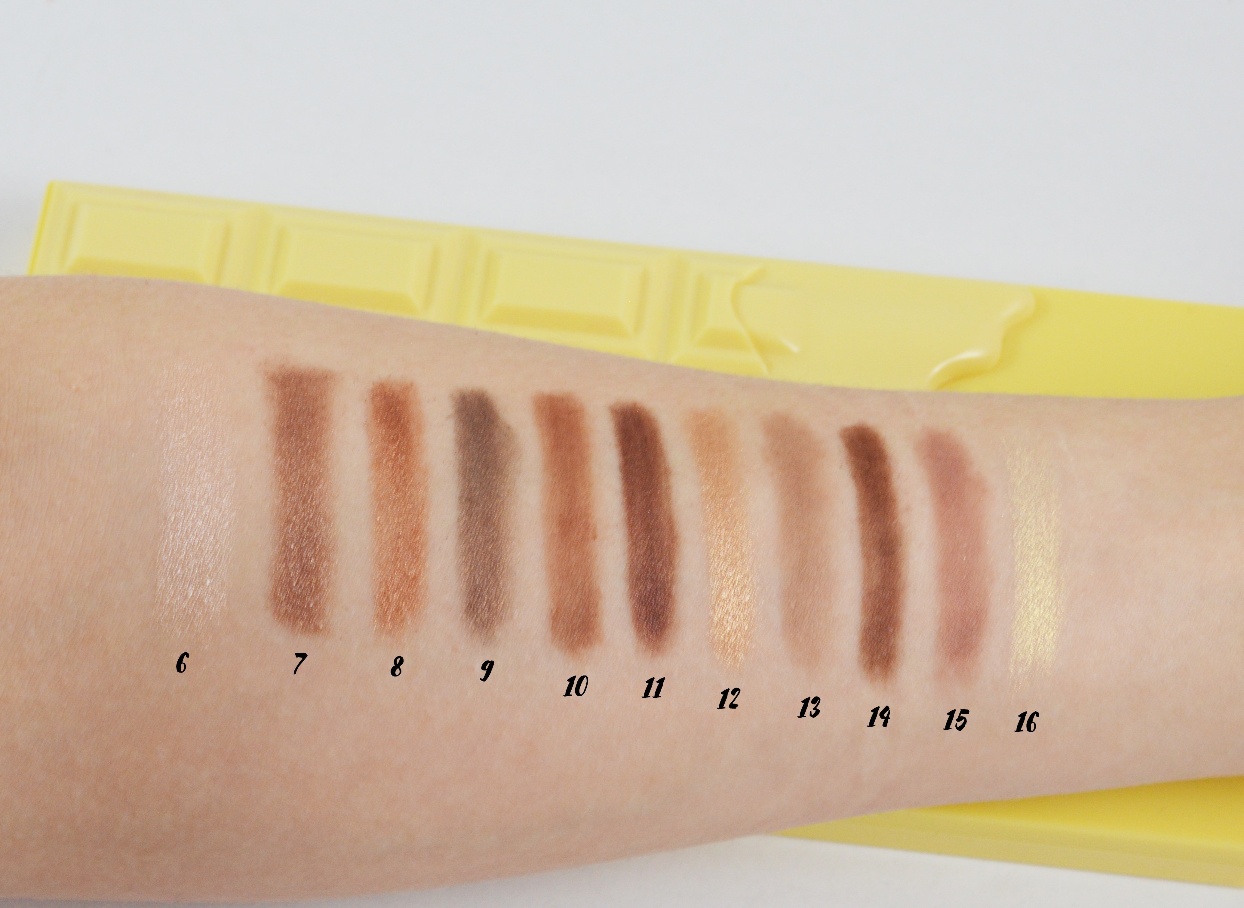 Swatches 2 I Heart Make UP Naked Chocolate-min