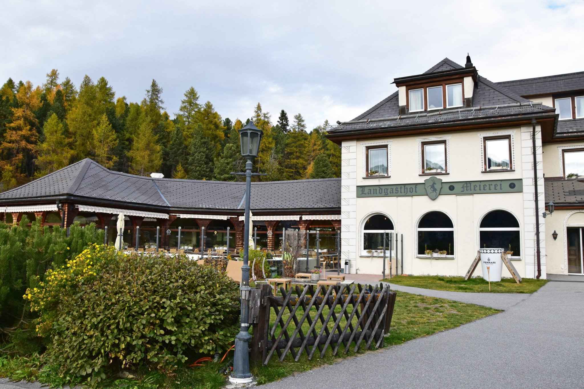 Hotelcard Meierei St. Moritz