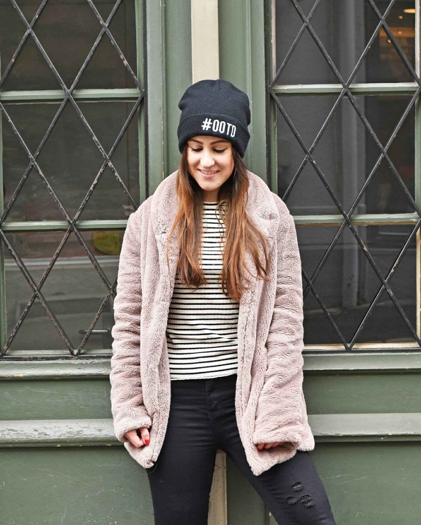 Fur Coat Boots Look Fashionblogger