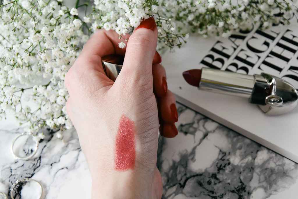 Clinique even better glow Guerlain Rouge G Costumized Lipstick