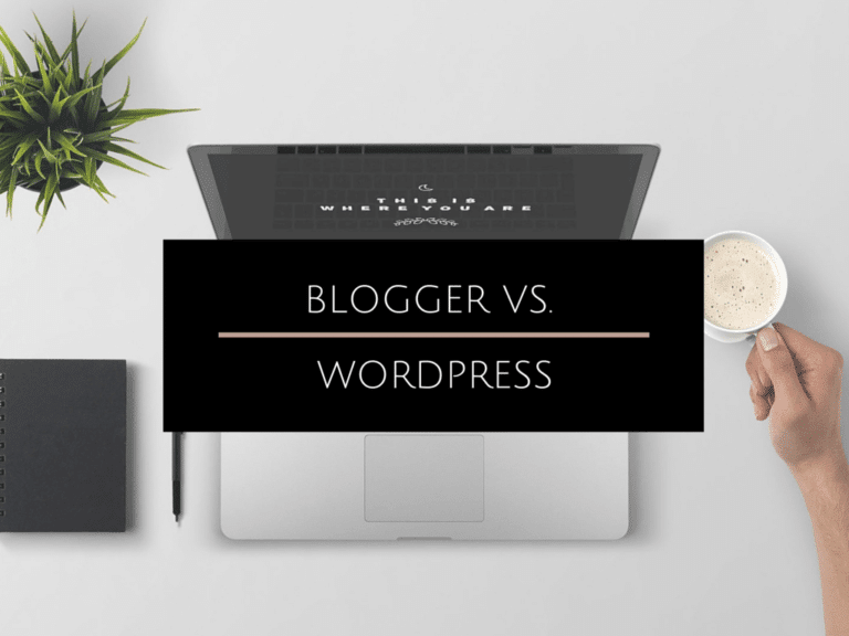 Blogger vs. Wordpress