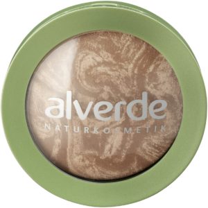alverde - Marmorierter Duo Bronzer 01 Soft Bronze
