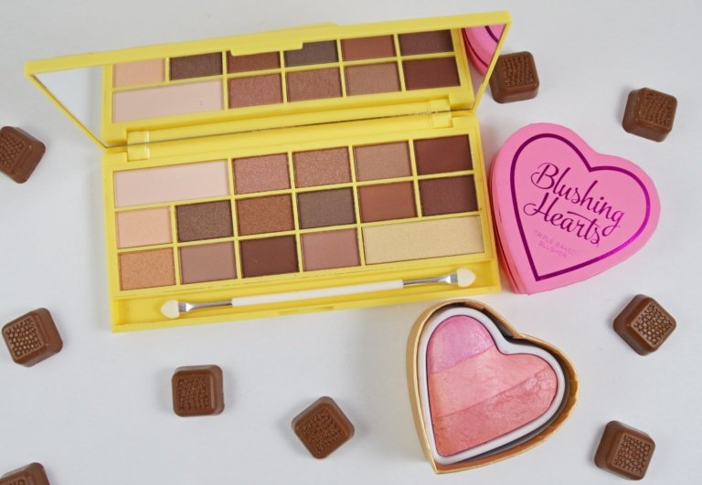 I Heart Make UP Naked Chocolate and Blushing Hearts-min