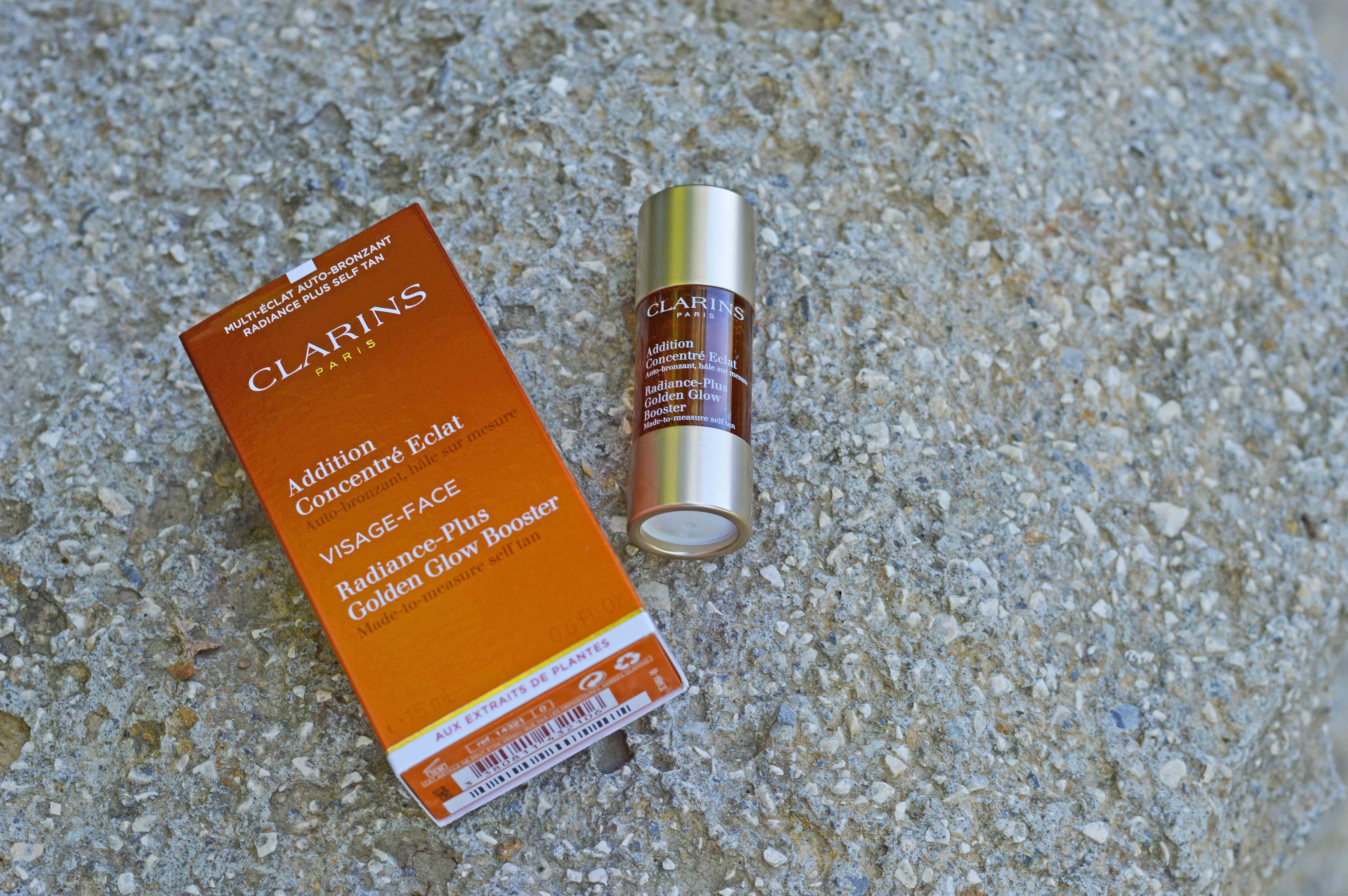 clarins golden glow booster