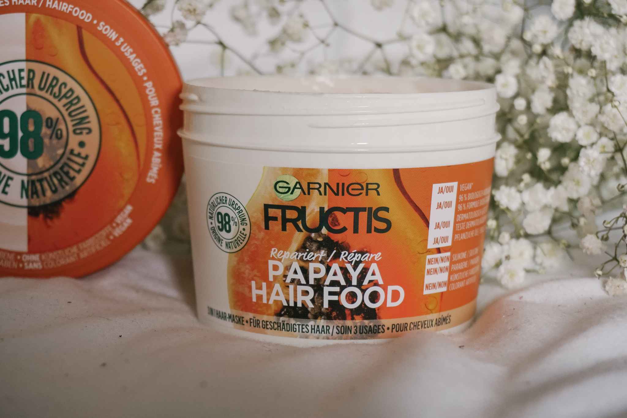 fructis garnier hair food