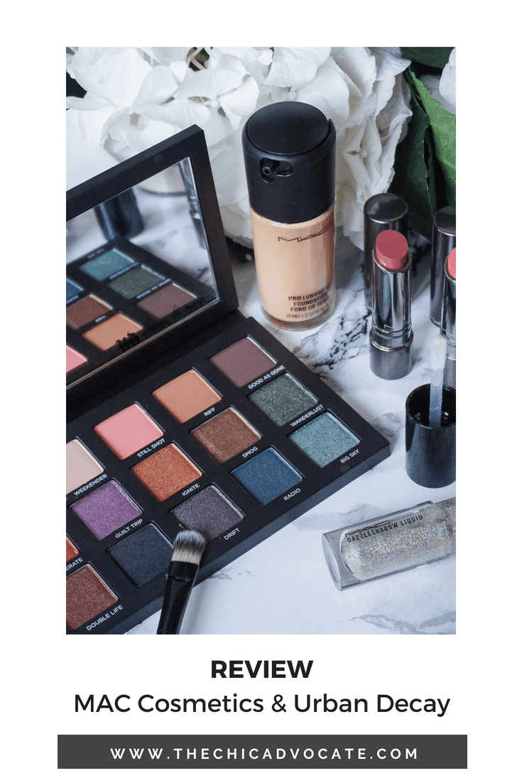 Review MAC Cosmetics Urban Decay Born to run palette swatches-2