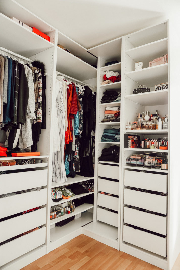 My Open Closet Project With Pax And Billy From Ikea The Chic