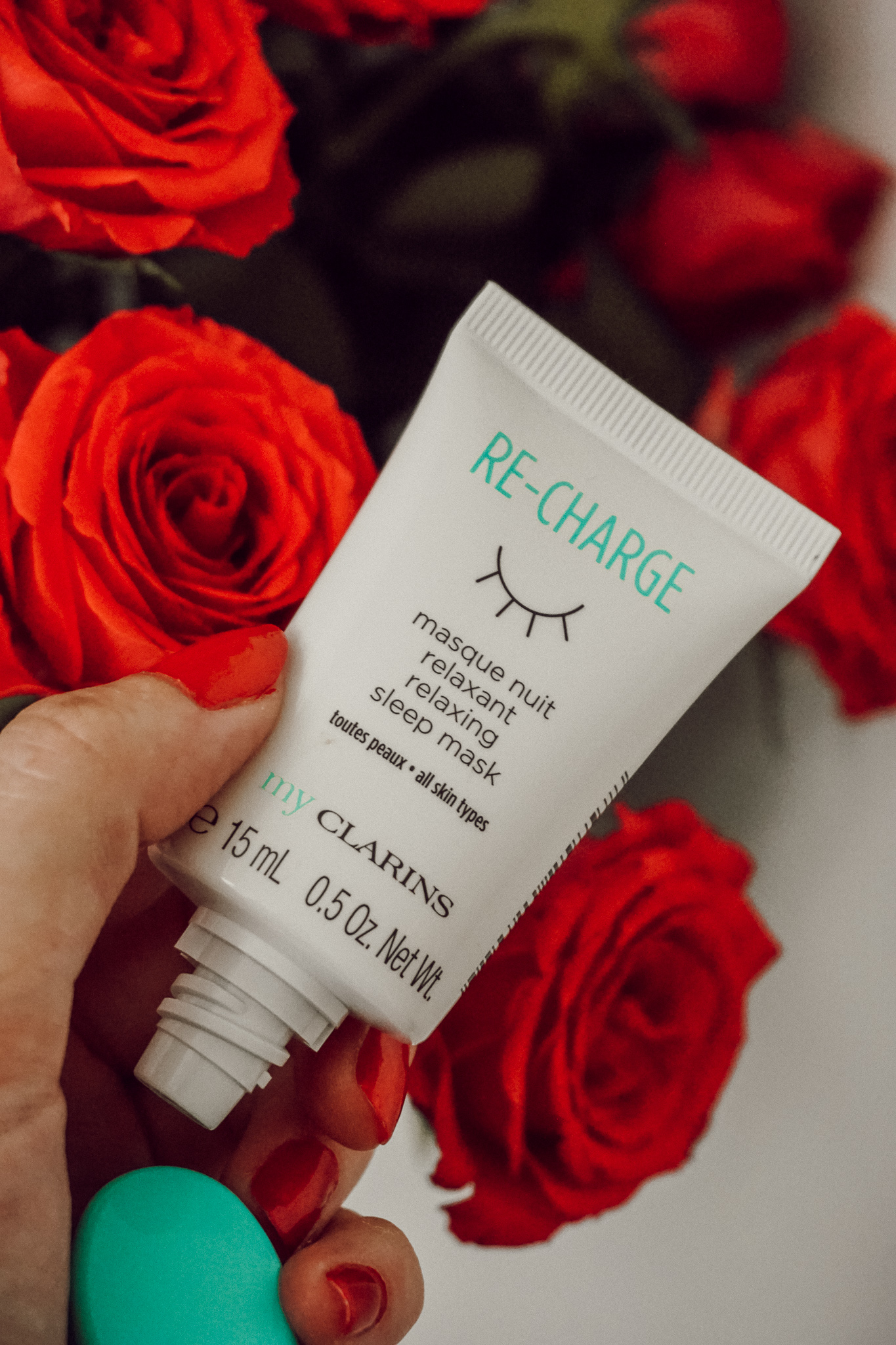 clarins re-charge