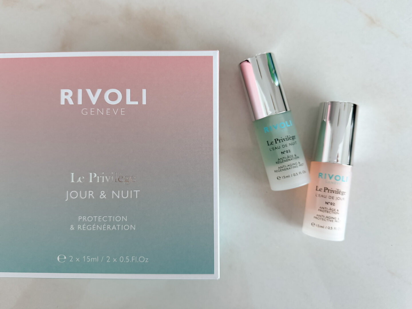 Rivoli Genève Le Privilège Jour & Nuit Set mit Tages- und Nachtspray